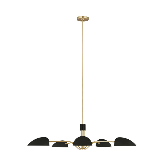 ED Ellen DeGeneres Jane 5 Light Chandelier By Ellen Degeneres